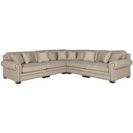 5 Piece Traditional Sectional Sofa